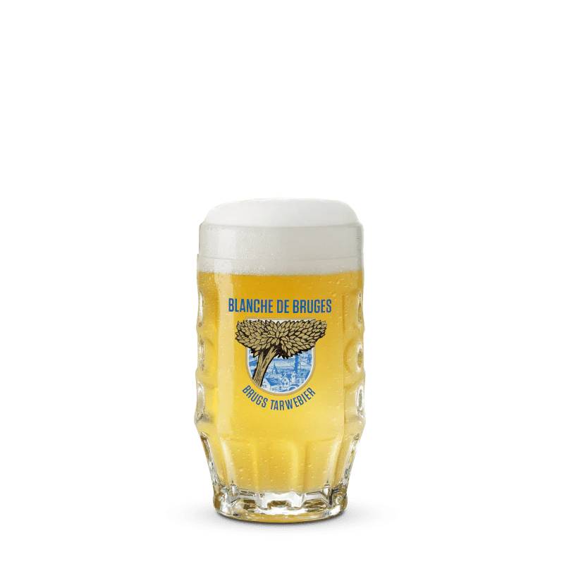 Verre à Bière Bock Blanche de Bruges 33 cl