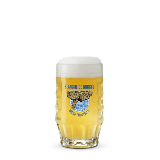 Verre à Bière Bock Blanche de Bruges 33 cl