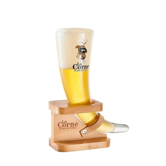 Verre à Bière Corne du Bois des Pendus 33 cl